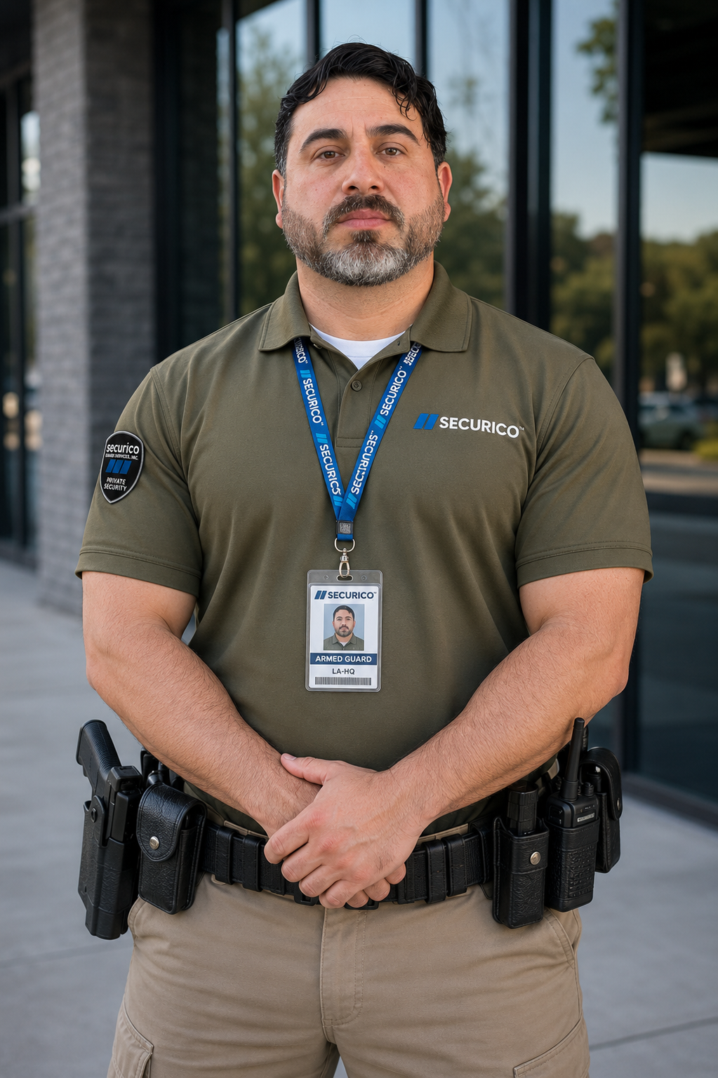 Armed security officer