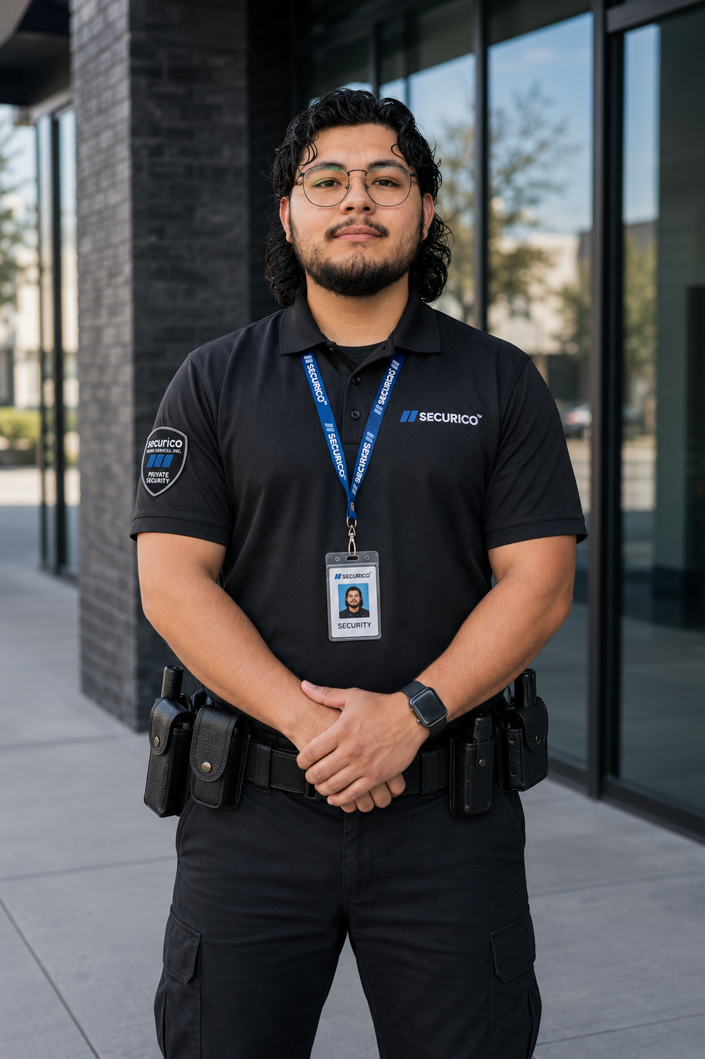 Unarmed security guard